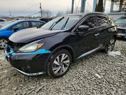 Nissan Murano Vehiculos salvage en venta: 2020 Nissan Murano sl