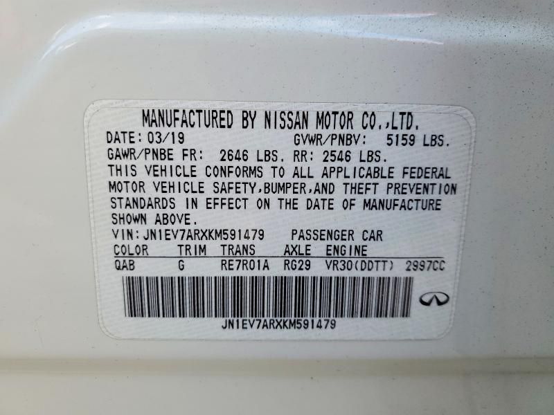 2019 Infiniti Q50 Luxe