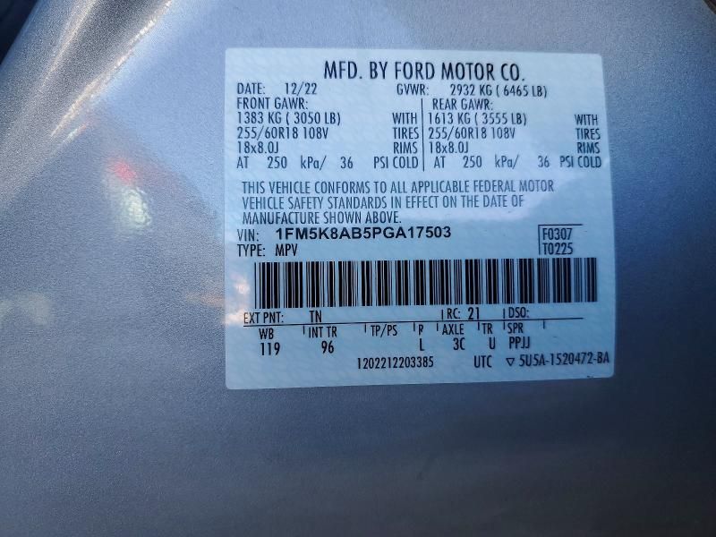 2023 Ford Explorer Police Interceptor