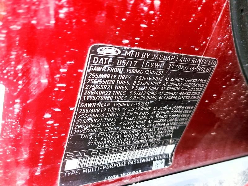 2017 Land Rover Discovery hse Luxury