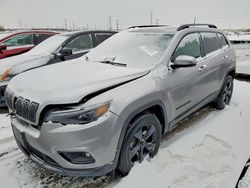 Jeep salvage cars for sale: 2019 Jeep Cherokee Latitude Plus