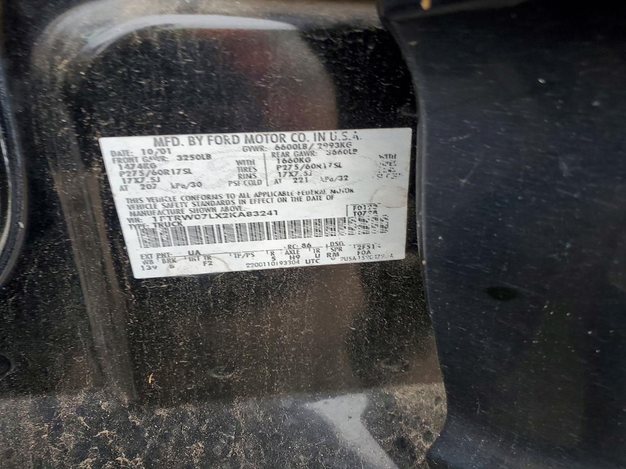 2002 Ford F150 Supercrew