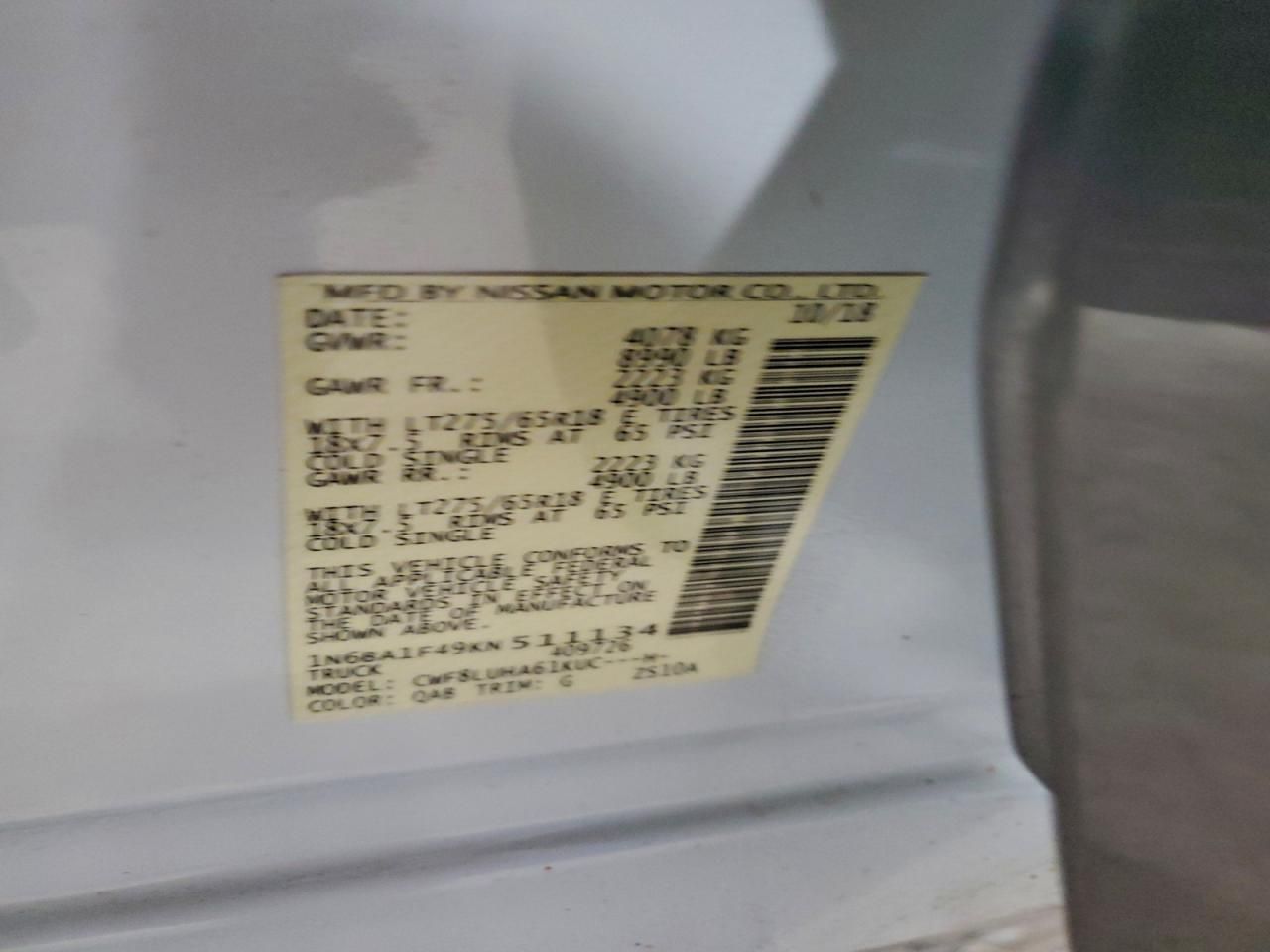 2019 Nissan Titan xd sl