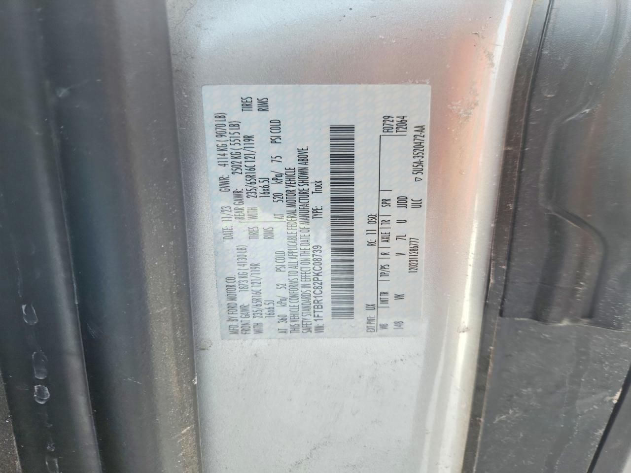 2023 Ford Transit T-250