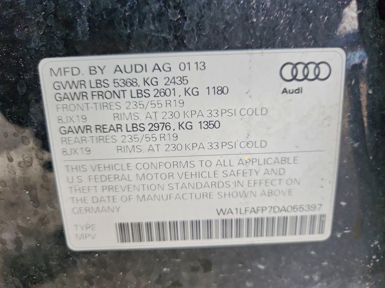 2013 Audi Q5 Premium Plus