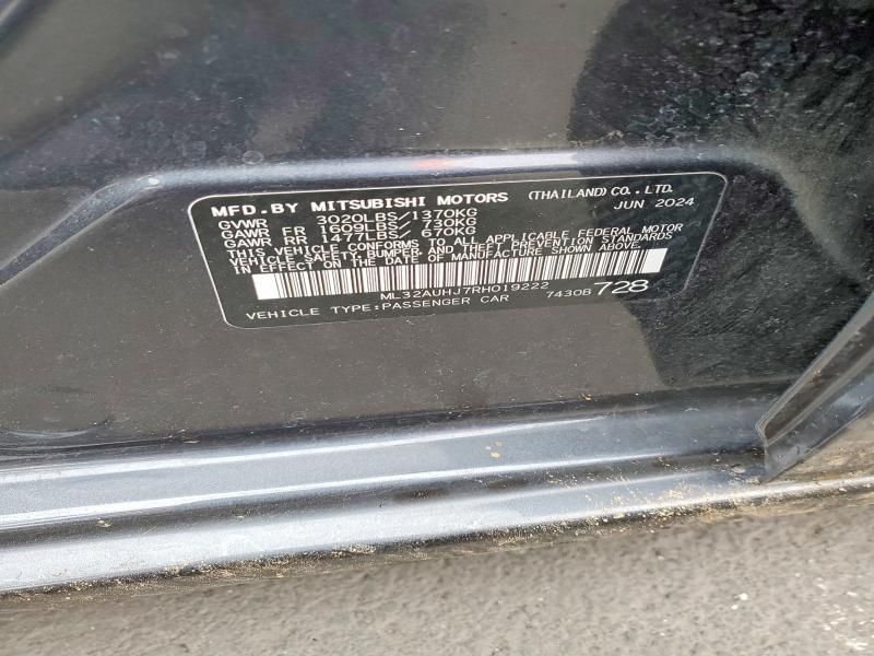 2024 Mitsubishi Mirage es