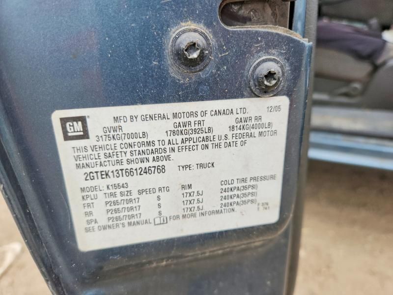 2006 GMC New Sierra K1500