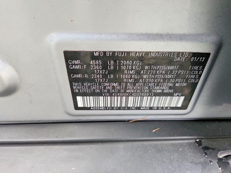 2013 Subaru Outback 2.5i Limited