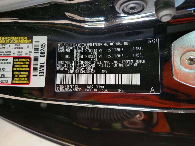 2021 Toyota Sequoia SR5