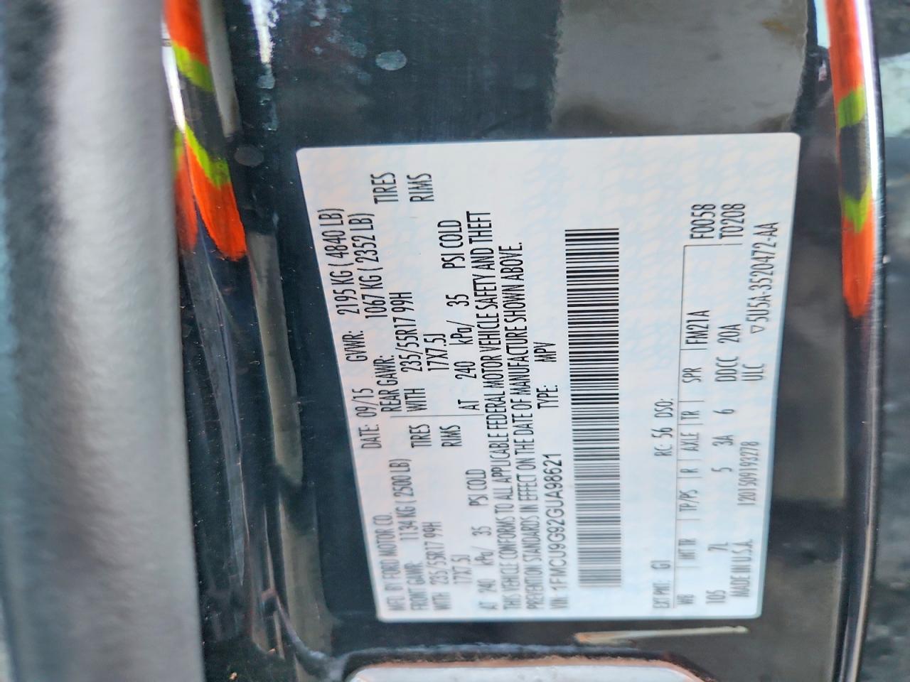 2016 Ford Escape se