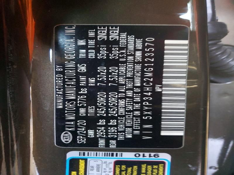 2021 KIA Telluride ex