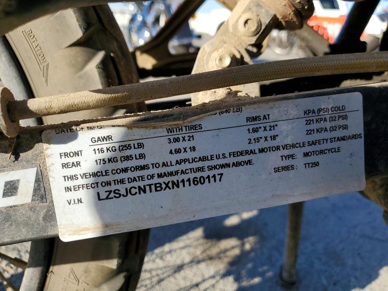 2022 Zongshen Motorcycle