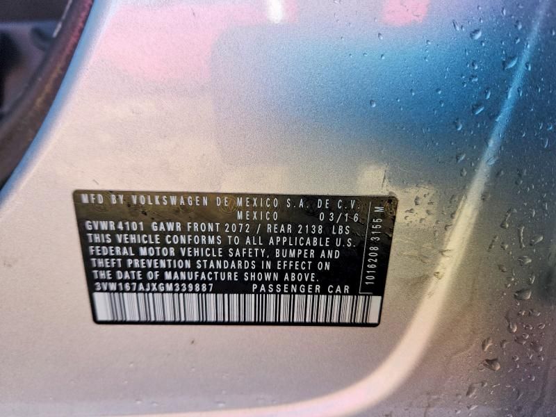 2016 Volkswagen Jetta s