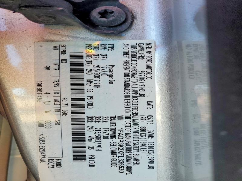 2015 Ford Focus se