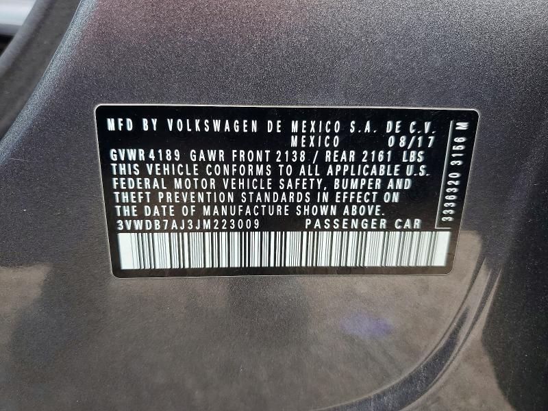 2018 Volkswagen Jetta se