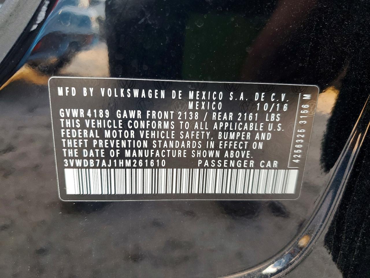 2017 Volkswagen Jetta se