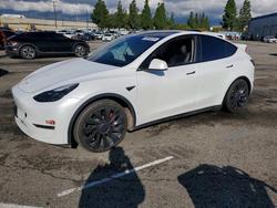 Tesla Model y salvage cars for sale: 2023 Tesla Model y