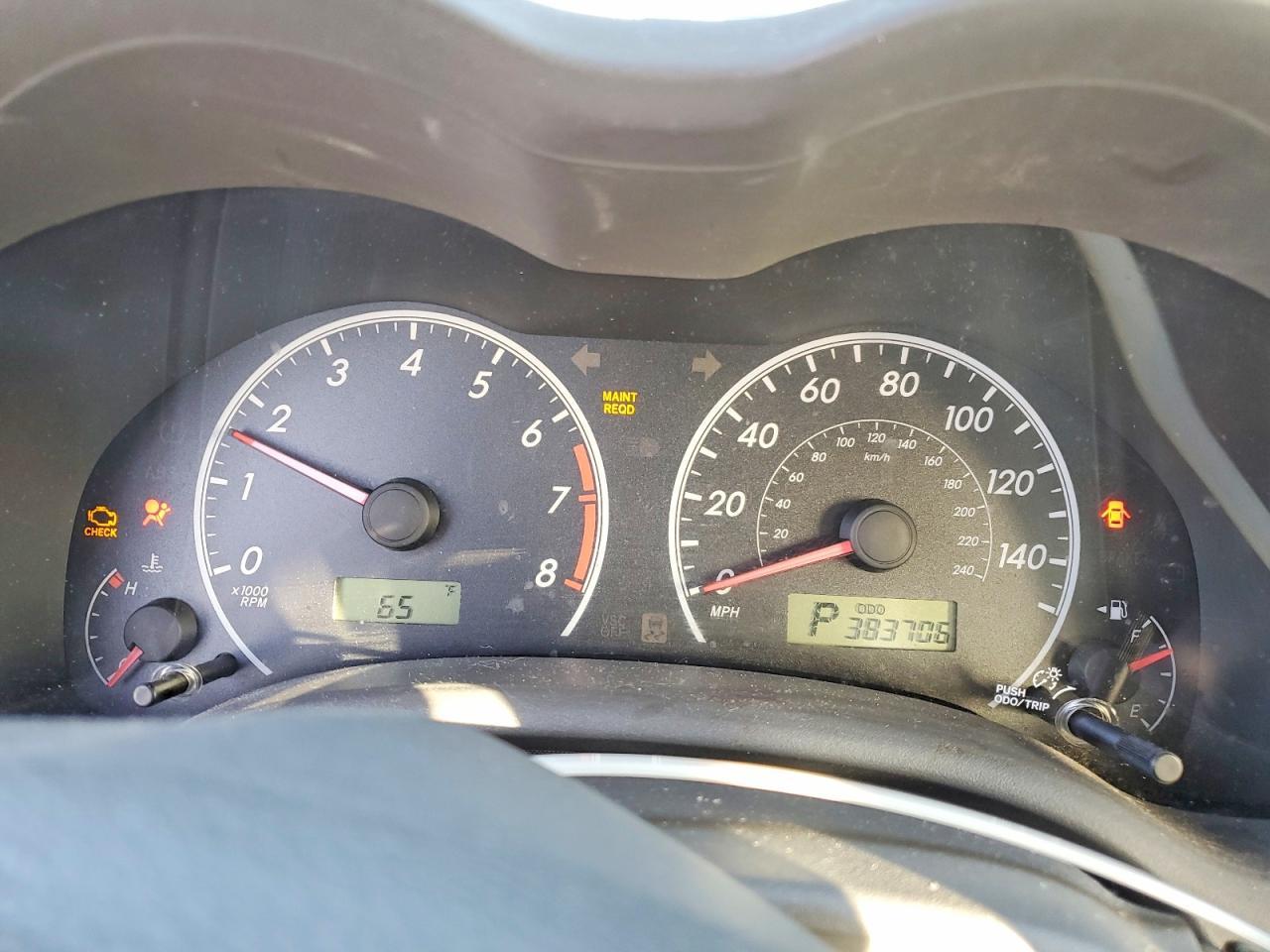 2009 Toyota Corolla le