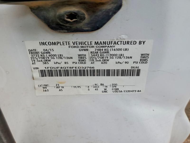 2015 Ford F450 Super Duty Utility / Service Truck