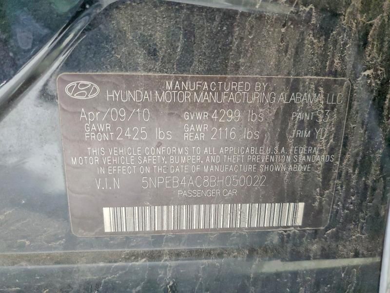 2011 Hyundai Sonata gls