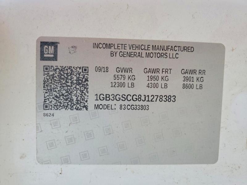 2018 Chev Rolet Express G3-BOX Truck