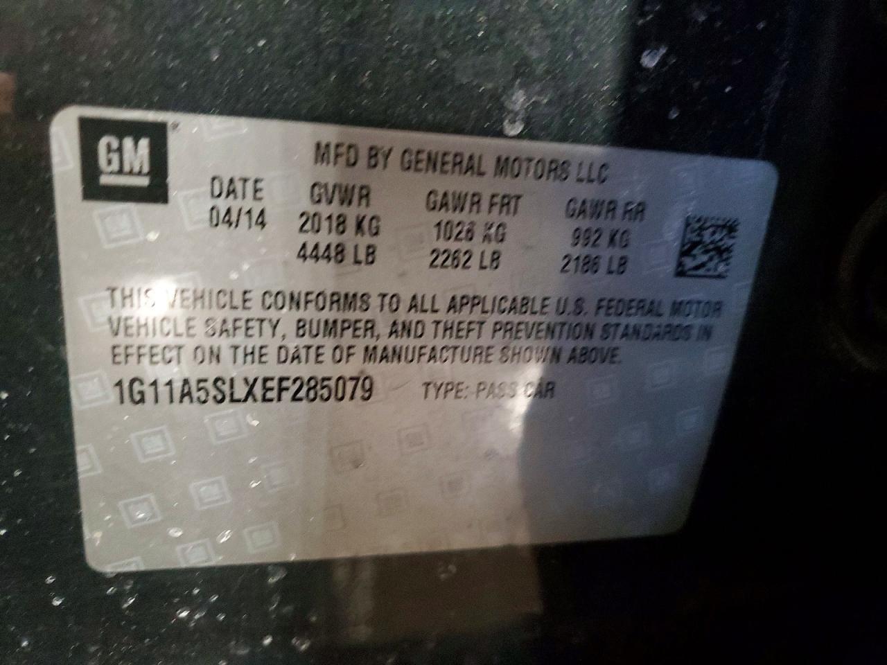 2014 Chevrolet Malibu ls