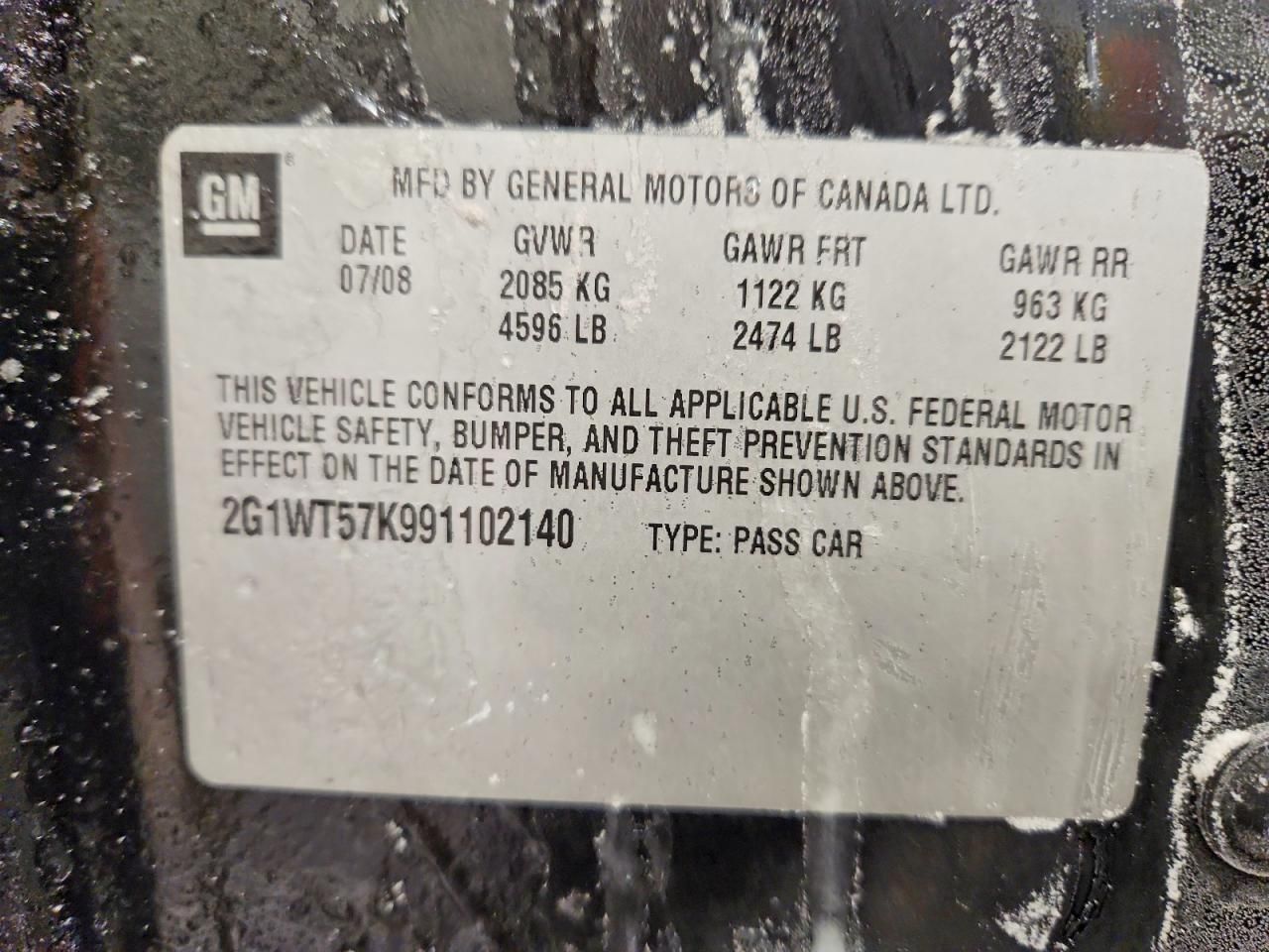 2009 Chevrolet Impala 1LT