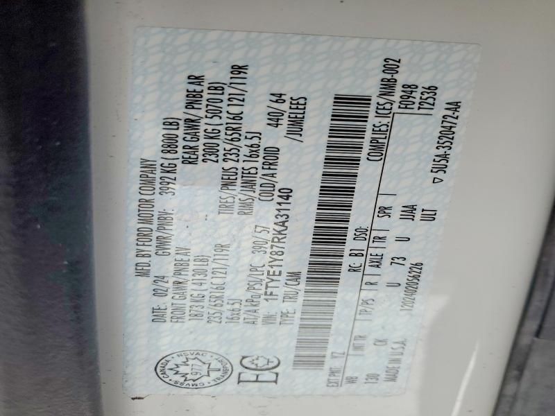 2024 Ford Transit T-150