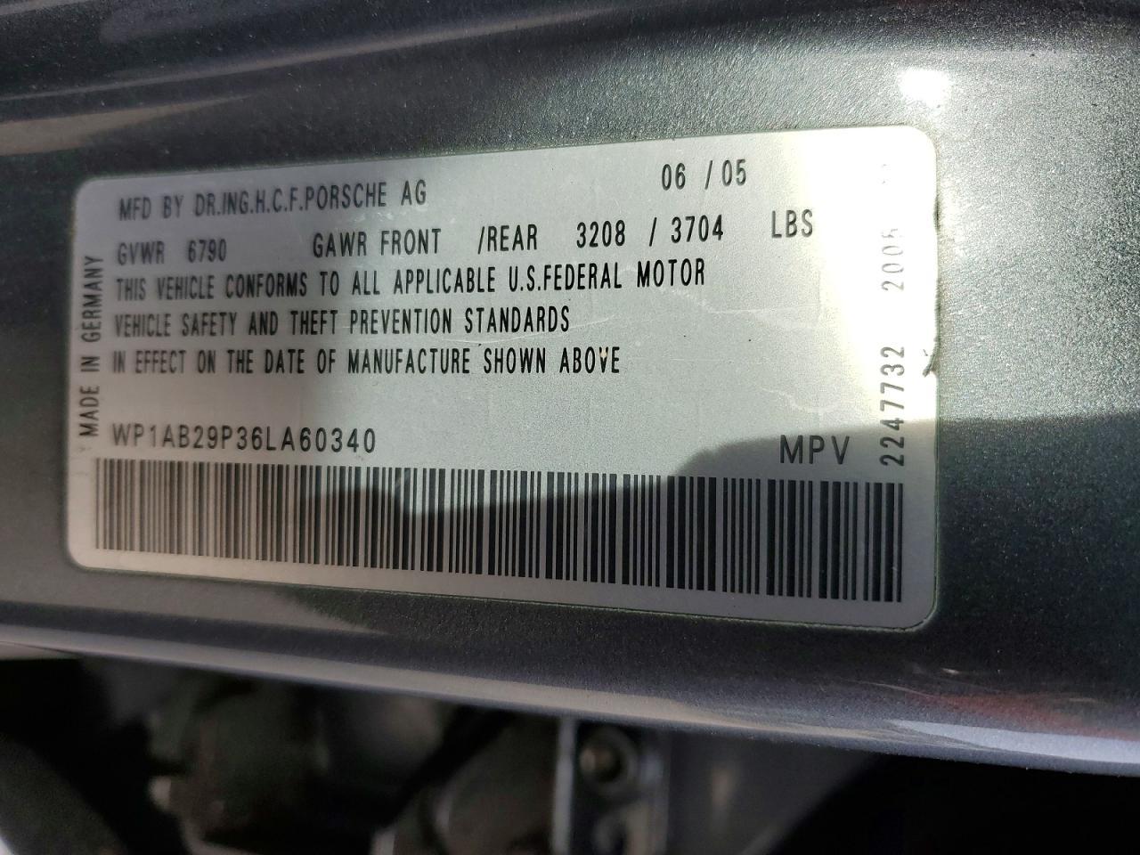 2006 Porsche Cayenne s