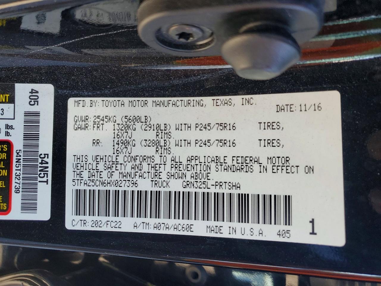 2017 Toyota Tacoma Double Cab