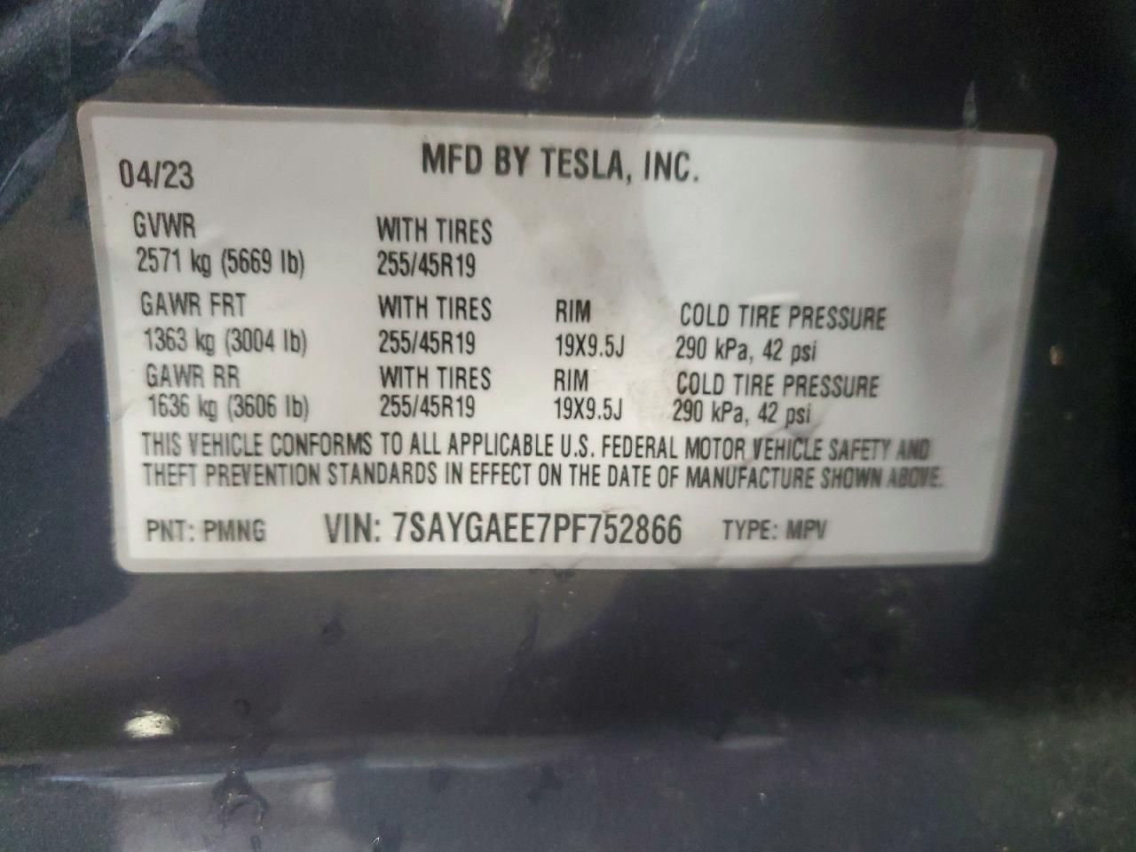 2023 Tesla Model y
