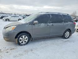 Salvage cars for sale from Copart London, ON: 2004 Toyota Sienna ce