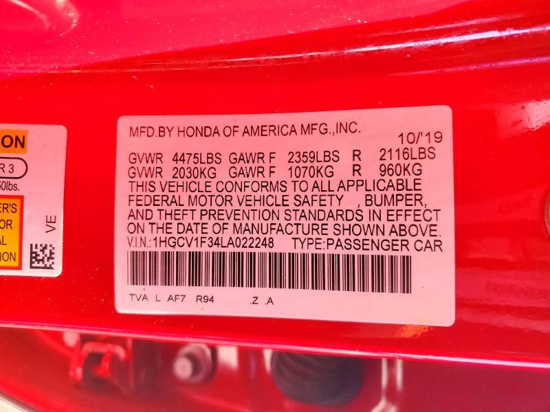 2020 Honda Accord Sport