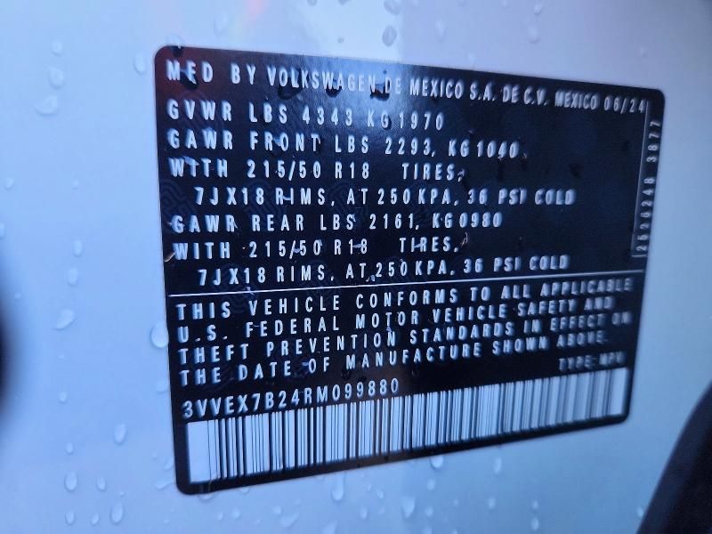 2024 Volkswagen Taos se