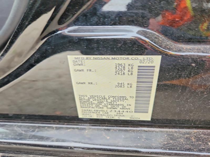 2020 Nissan Altima s