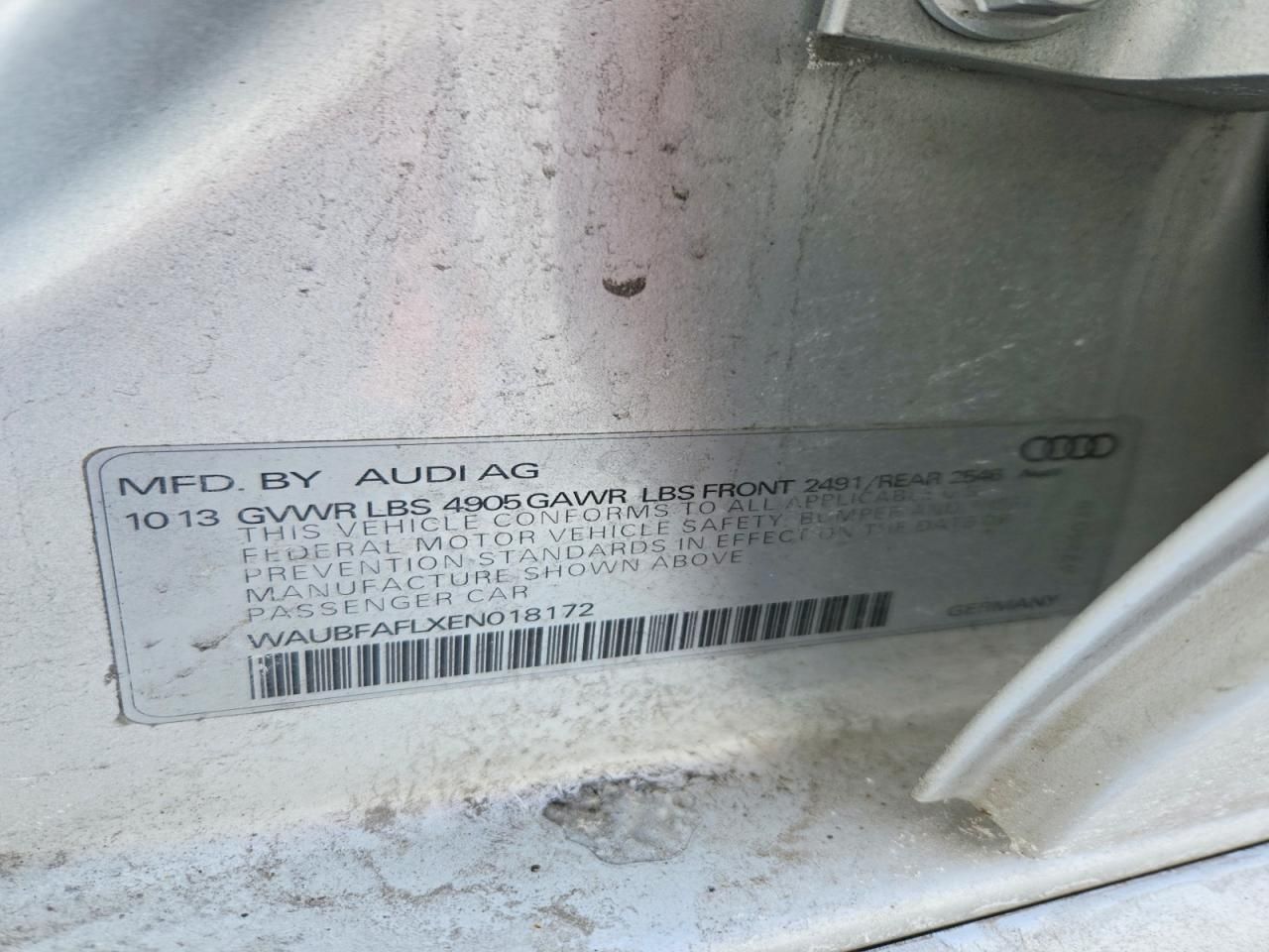 2014 Audi A4 Premium