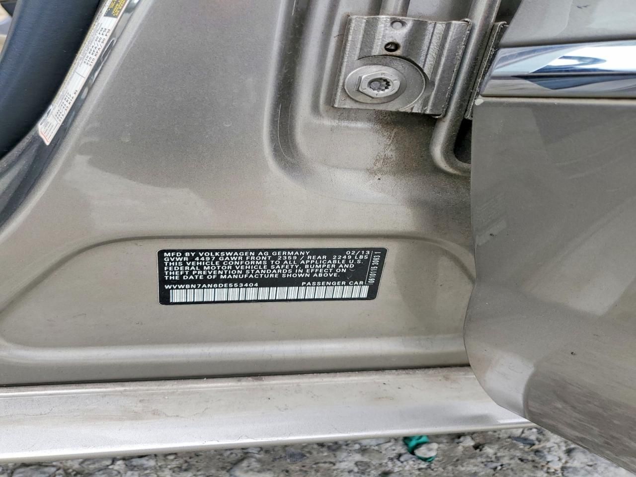 2013 Volkswagen Cc Sport