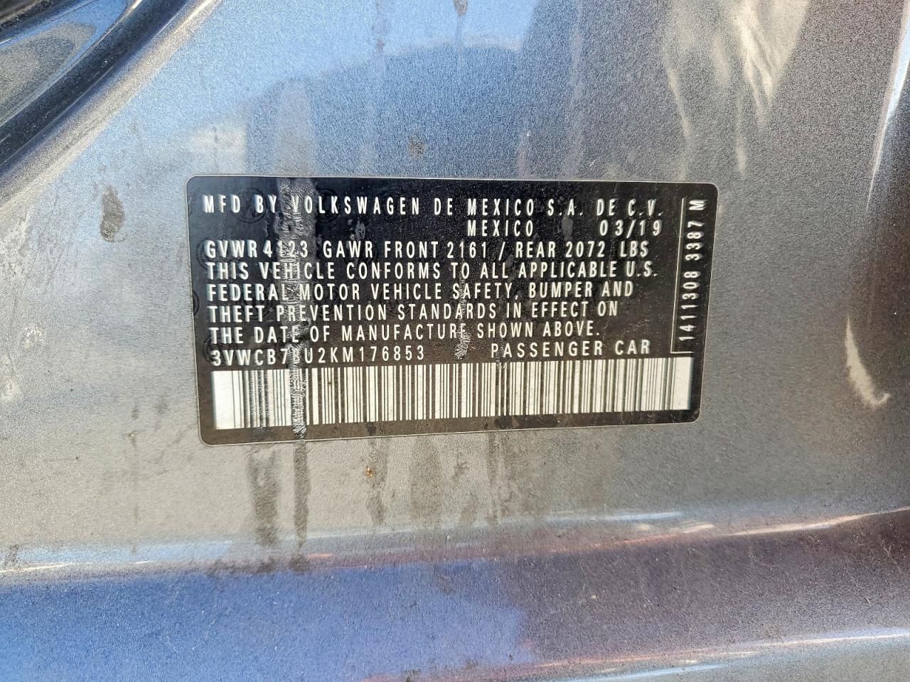 2019 Volkswagen Jetta s