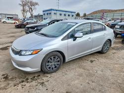 Honda salvage cars for sale: 2012 Honda Civic lx