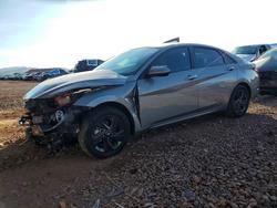 Salvage cars for sale from Copart Phoenix, AZ: 2023 Hyundai Elantra Blue