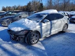 Hyundai salvage cars for sale: 2018 Hyundai Elantra sel
