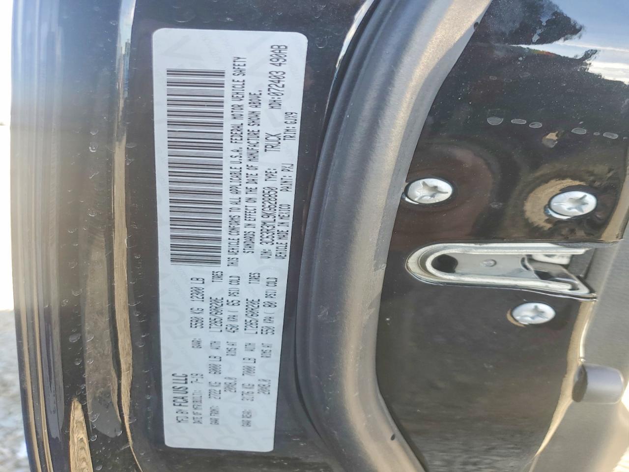 2019 Dodge 3500 Laramie