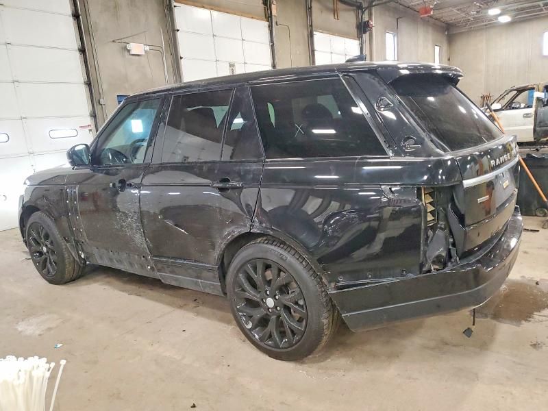 2018 Land Rover Range Rover Supercharged