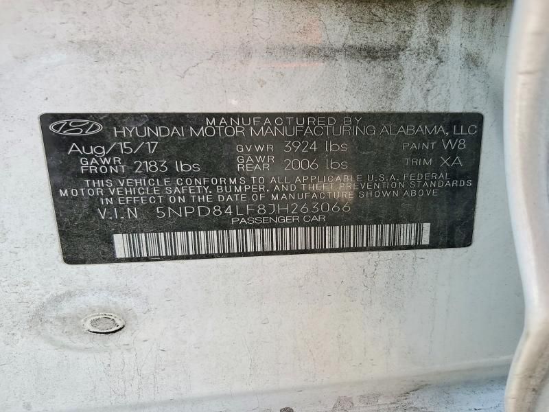 2018 Hyundai Elantra sel