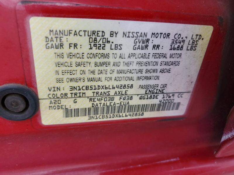 2006 Nissan Sentra 1.8