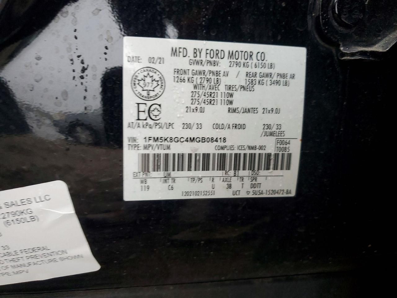 2021 Ford Explorer st