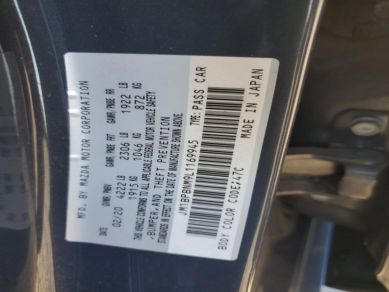 2020 Mazda 3 Premium