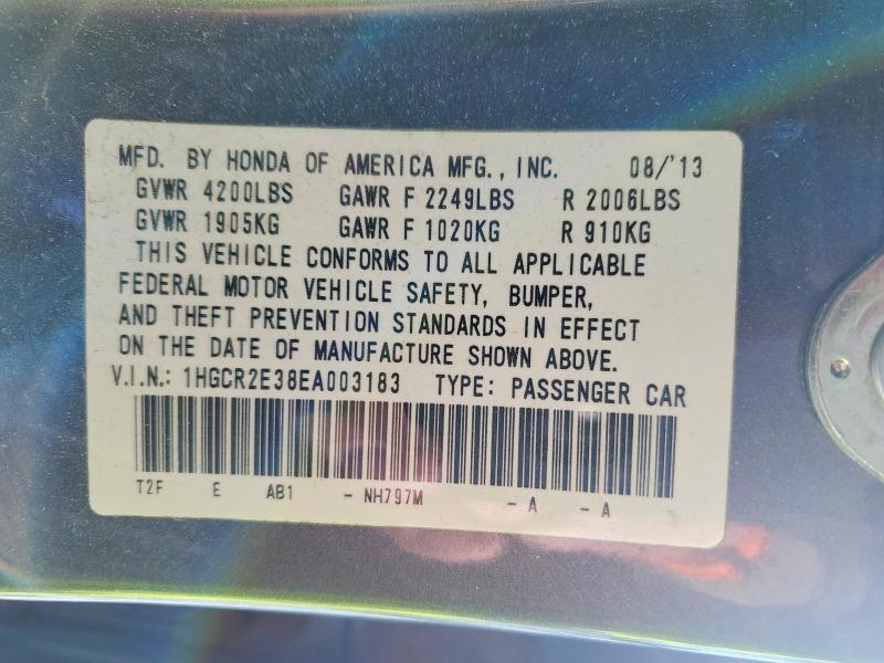 2014 Honda Accord lx