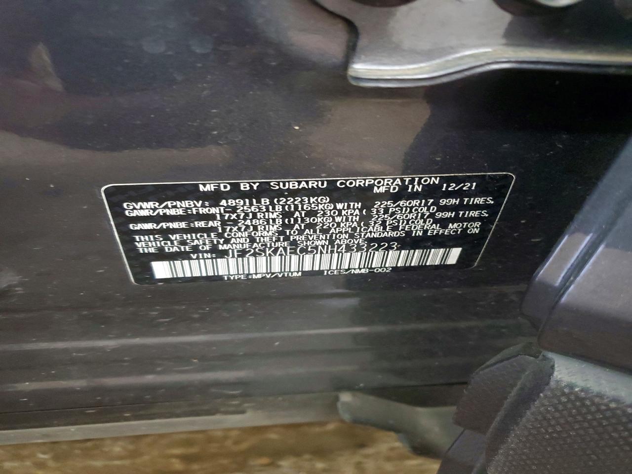 2022 Subaru Forester Premium