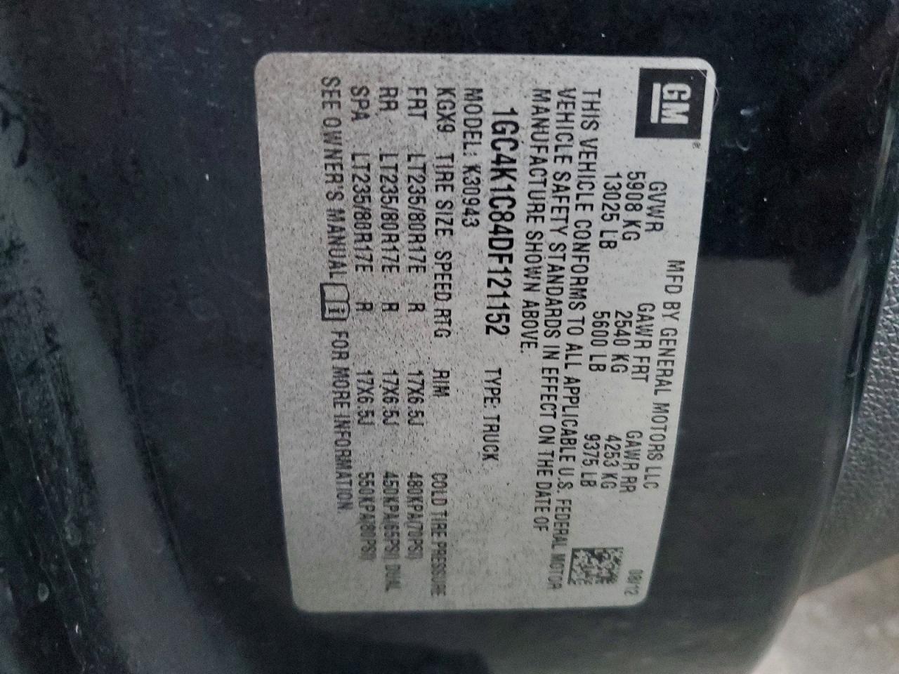 2013 Chevrolet Silverado K3500 LTZ